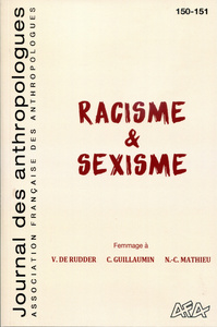 JOURNAL DES ANTHROPOLOGUES 150-151/2017. RACISME & SEXISME