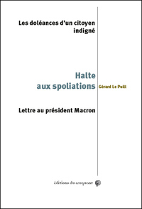 Halte aux spoliations