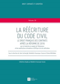 LA REECRITURE DU CODE CIVIL.LE DROIT FRANCAIS DES CONTRATS APRES REFORME 2016