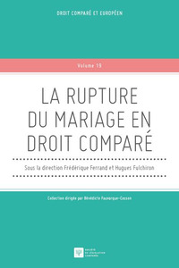 LA RUPTURE DU MARIAGE EN DROIT COMPARE