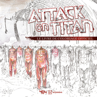 Attack on Titan - Le livre de coloriage officiel