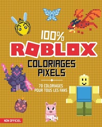 Coloriages pixel - 100 % Roblox