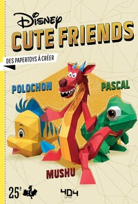 Papertoy Disney - Pascal, Polochon & Mushu