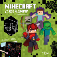 Cartes à gratter Minecraft