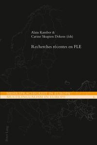 RECHERCHES RECENTES EN FLE