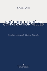 Poétique et poésie conversationnelles