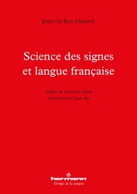 Science des signes et langue française