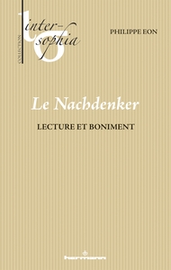 LE NACHDENKER - LECTURE ET BONIMENT