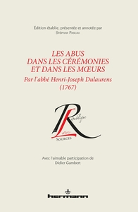 LES ABUS DANS LES CEREMONIES ET DANS LES MOEURS (1767)