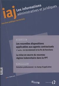 Les nouvelles dispositions applicables aux agents contractuels