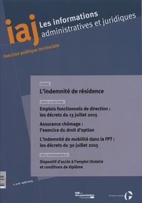 L'indemnité de résidence