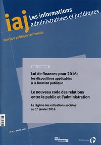 iaj n 1-2016 + supplément gratuit - Le nouveau code des relations entre le pub