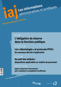 L'obligation de réserve dans la fonction publique