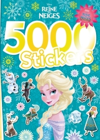 La Reine des Neiges, 5000 stickers