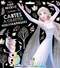 LA REINE DES NEIGES 2 - Les Ateliers Disney - Cartes à gratter holographiques - Disney