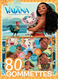 VAIANA - 80 Gommettes - Disney