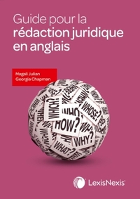 guide pour la redaction juridique en anglais