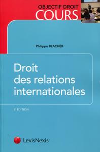 DROIT DES RELATIONS INTERNATIONALES