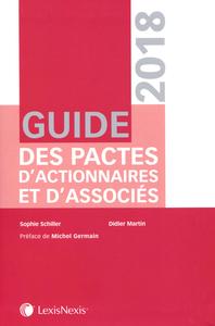 GUIDE DES PACTES D ACTIONNAIRES ET D ASSOCIES 2018
