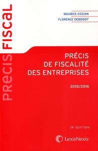 PRECIS DE FISCALITE DES ENTREPRISES 2015-2016