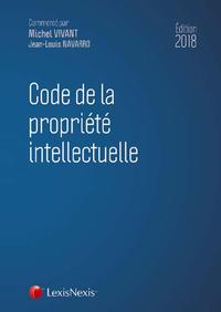 CODE DE LA PROPRIETE INTELLECTUELLE 2018