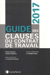 Guide des clauses du contrat de travail 2017