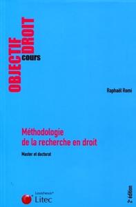 METHODOLOGIE DE LA RECHERCHE EN DROIT. MASTER ET DOCTORAT