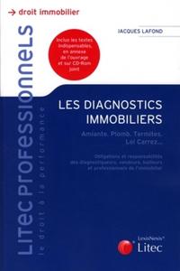 LES DIAGNOSTICS IMMOBILIERS AVEC CD ROM