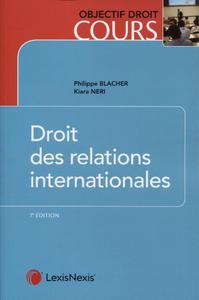 DROIT DES RELATIONS INTERNATIONALES