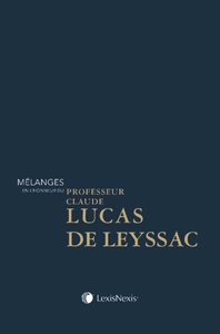 melanges en l honneur de claude lucas de leyssac