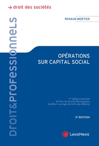 Opérations sur capital social