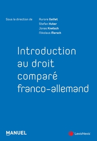 INTRODUCTION AU DROIT COMPARE FRANCO-ALLEMAND