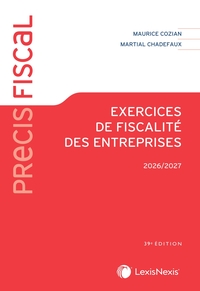 EXERCICES DE FISCALITE DES ENTREPRISES 2026-2027