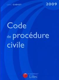 CODE DE PROCEDURE CIVILE 2009