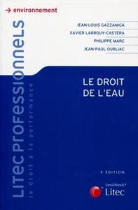 Le droit de l'eau