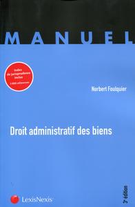 DROIT ADMINISTRATIF DES BIENS