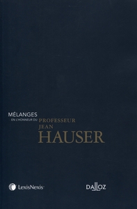 melanges en l honneur de jean hauser