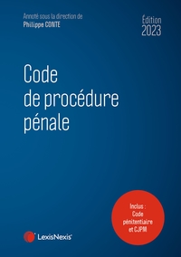 CODE DE PROCEDURE PENALE 2023