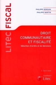 Droit communautaire et fiscalité