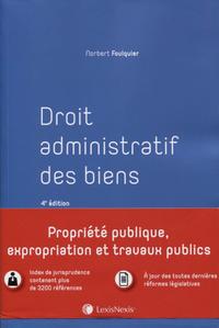 DROIT ADMINISTRATIF DES BIENS