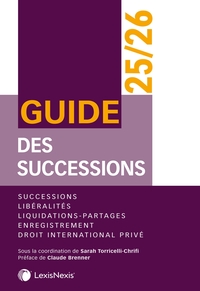 GUIDE DES SUCCESSIONS 25/26