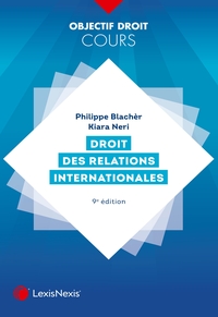 DROIT DES RELATIONS INTERNATIONALES