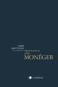 melanges en l honneur du professeur joel moneger