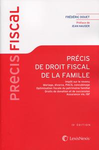 PRECIS DE DROIT FISCAL DE LA FAMILLE