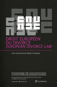 droit europeen du divorce