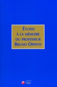 etudes a la memoire du professeur bruno oppetit