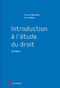 INTRODUCTION A L'ETUDE DU DROIT