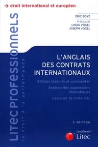 L'ANGLAIS DANS LES CONTRATS INTERNATIONAUX