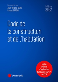 code de la construction et de l habitation 2022