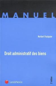 DROIT ADMINISTRATIF DES BIENS